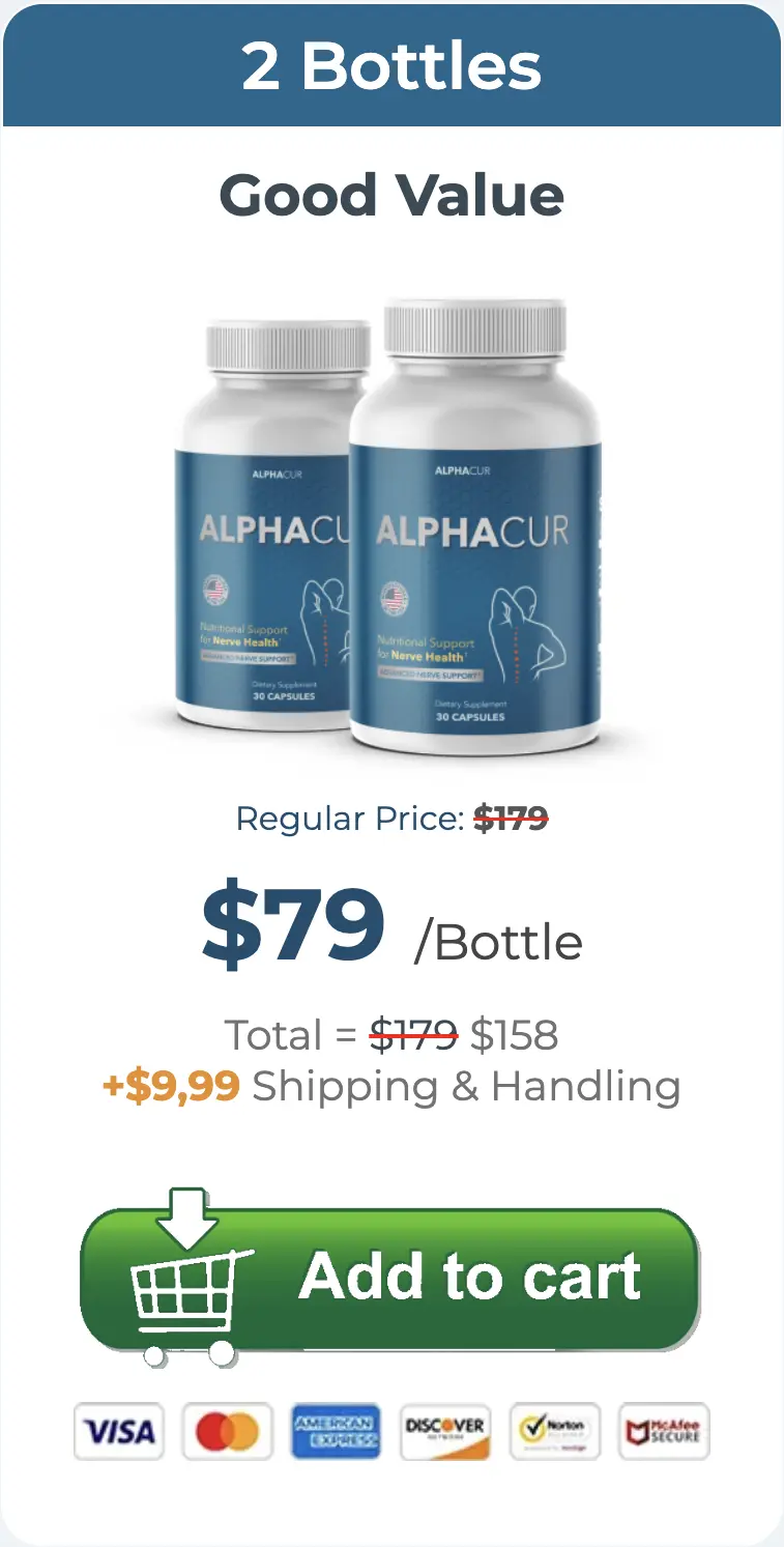 alphacur two bottles